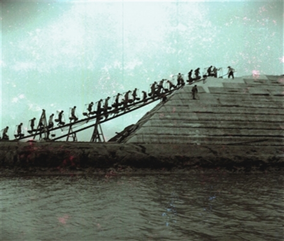 百年沧桑江心沙