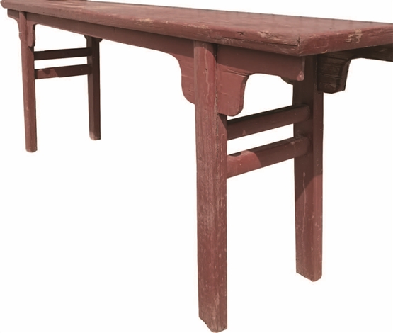 一张长台的时代印记