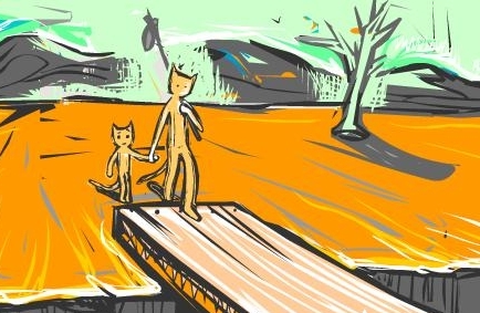 《猫》——卜桦（感人动画短片）