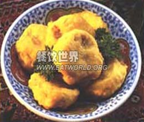 冬菇藕夹