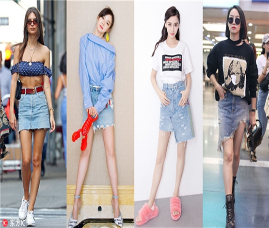 牛仔裙无所不能的！