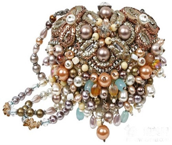 Mary Frances彩色饰宝石手包新品