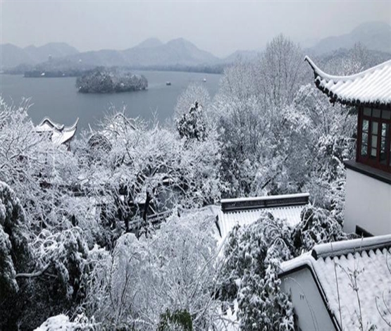 好一场江南雪
